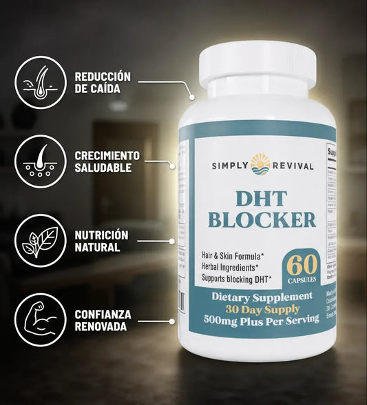 Bloqueador Natural de DHT - Menos Caída, Crecimiento Saludable